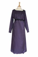 Ladies 18th 19th Regency Jane Austen Costume Long Sleeved Evening Ball Gown Size 20 - 22
